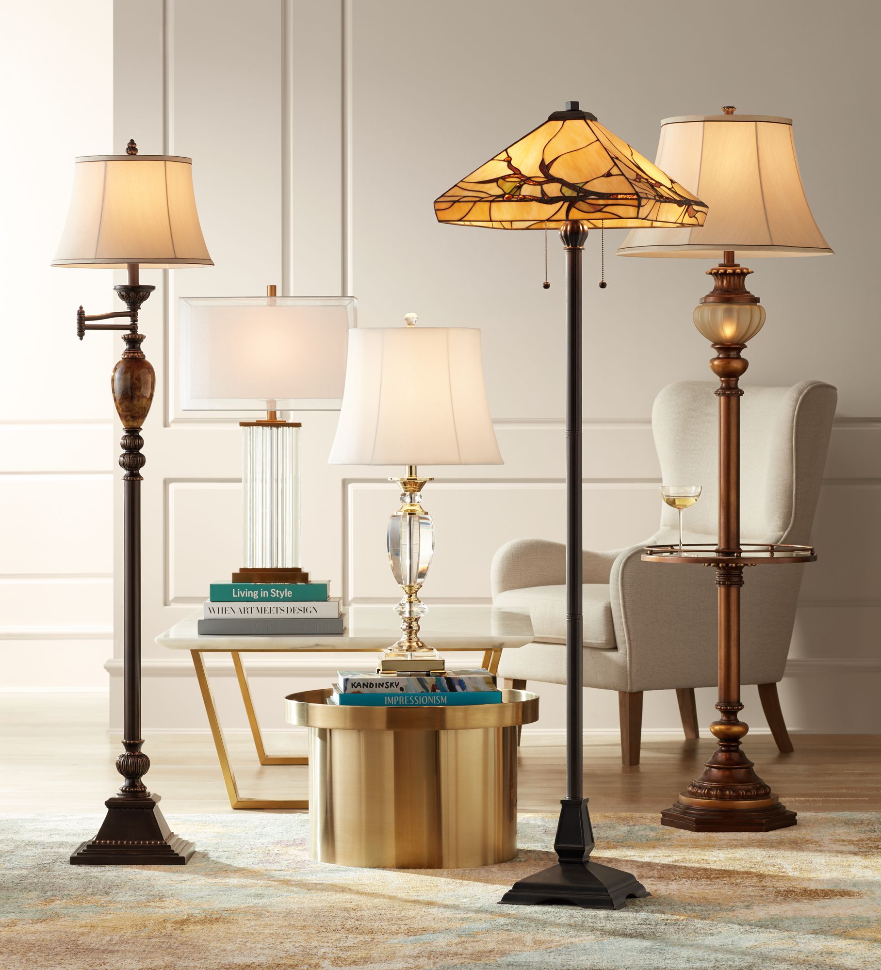 Kathy ireland sale table lamps