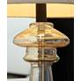 360 Lighting Dalia 27" High Luxe Champagne Glass Table Lamp in scene