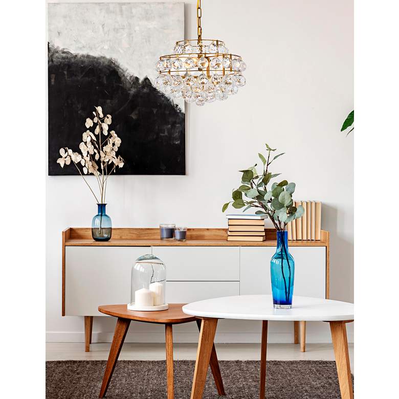 Image 1 Savannah 14" Pendant In Brass in scene