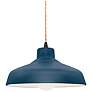 1_11.5"W Midnight Frame Matte Black Small Loft Beige Twisted LED Pendant
