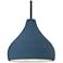 11.5"W Midnight/White Frame Matte Black Droplet Rigid Stem Kit Pendant