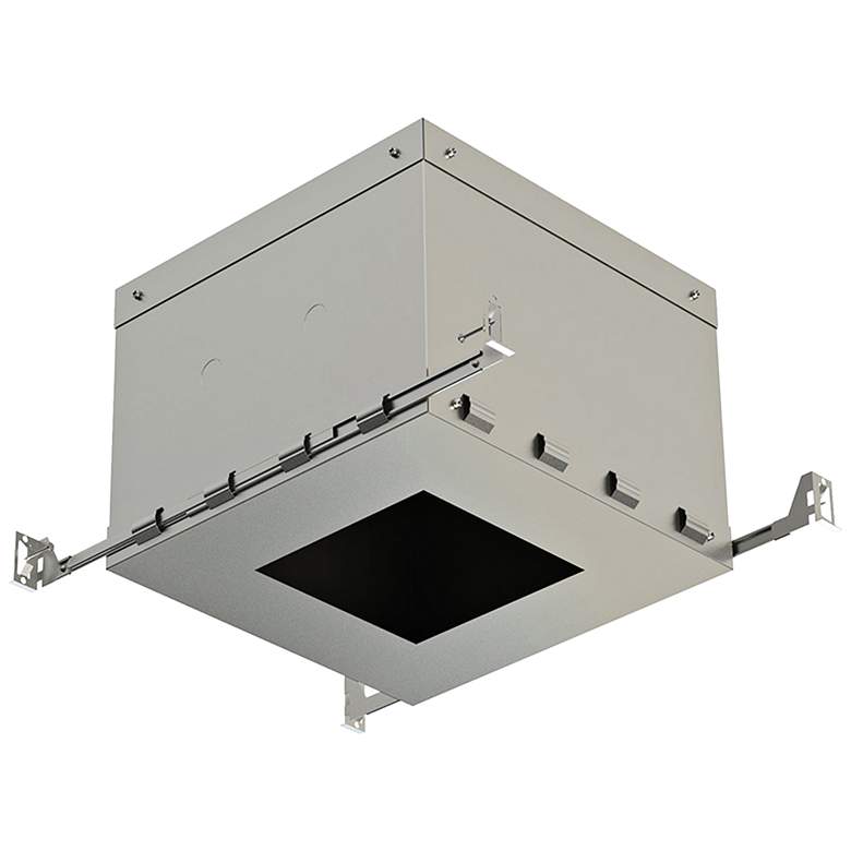 Image 1 11 1/4 inchW Metal Airtight IC-Rated Box for 6 inch Square Recessed