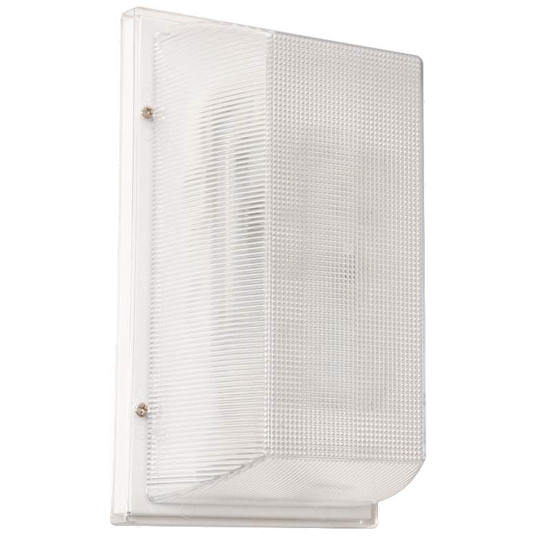 Image 1 11" Outdoor LED Wall Pack - White