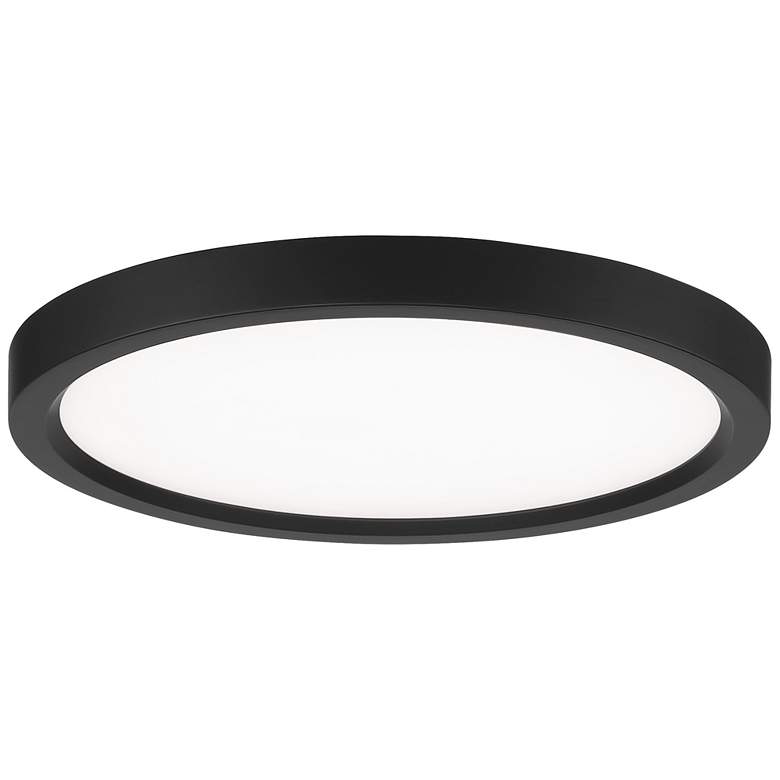 Image 1 11 inch Wide Black LED Ceiling Light by Minka Lighting Inc.