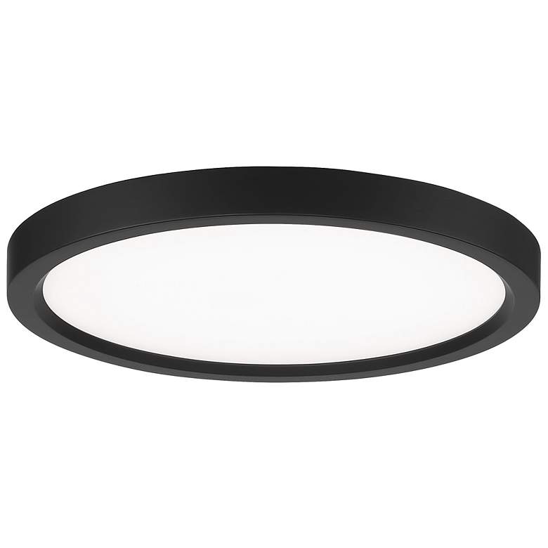 Image 1 11" Wide Black LED Ceiling Light by Minka Lighting Inc.
