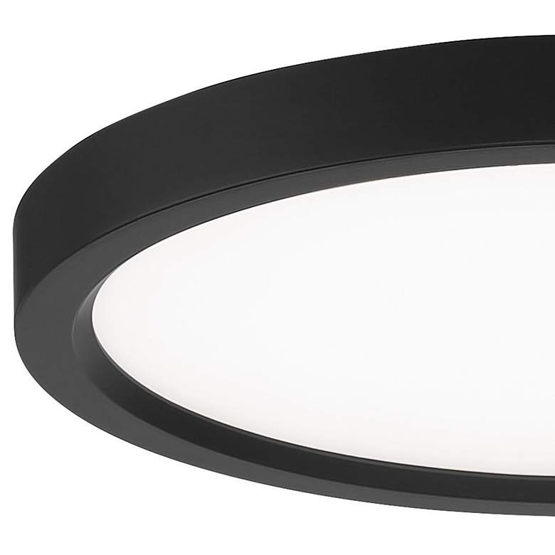 Image 2 11" Wide Black LED Ceiling Light by Minka Lighting Inc. more views