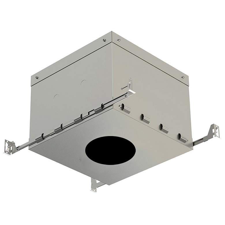 Image 1 11 inch Wide Steel Airtight IC-Rated Box for 3 inch Round Recessed