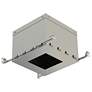 11" Wide Steel Airtight IC-Rated Box for 3" Square Recessed