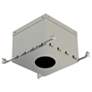 11"W Steel Airtight IC-Rated Box for 3 1/4" Round Recessed