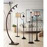Watch A Video About the Libby Bronze and Seeded Glass LED 3 Light Tree Floor Lamp