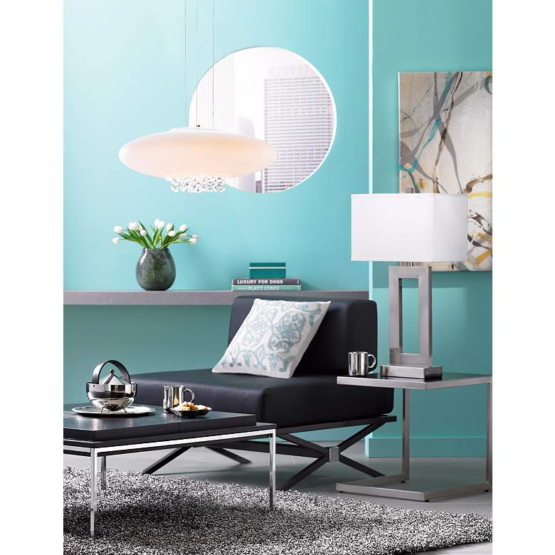 Image 1 Belize BZ100 Gray 105 5'x7'6" Shag Area Rug in scene