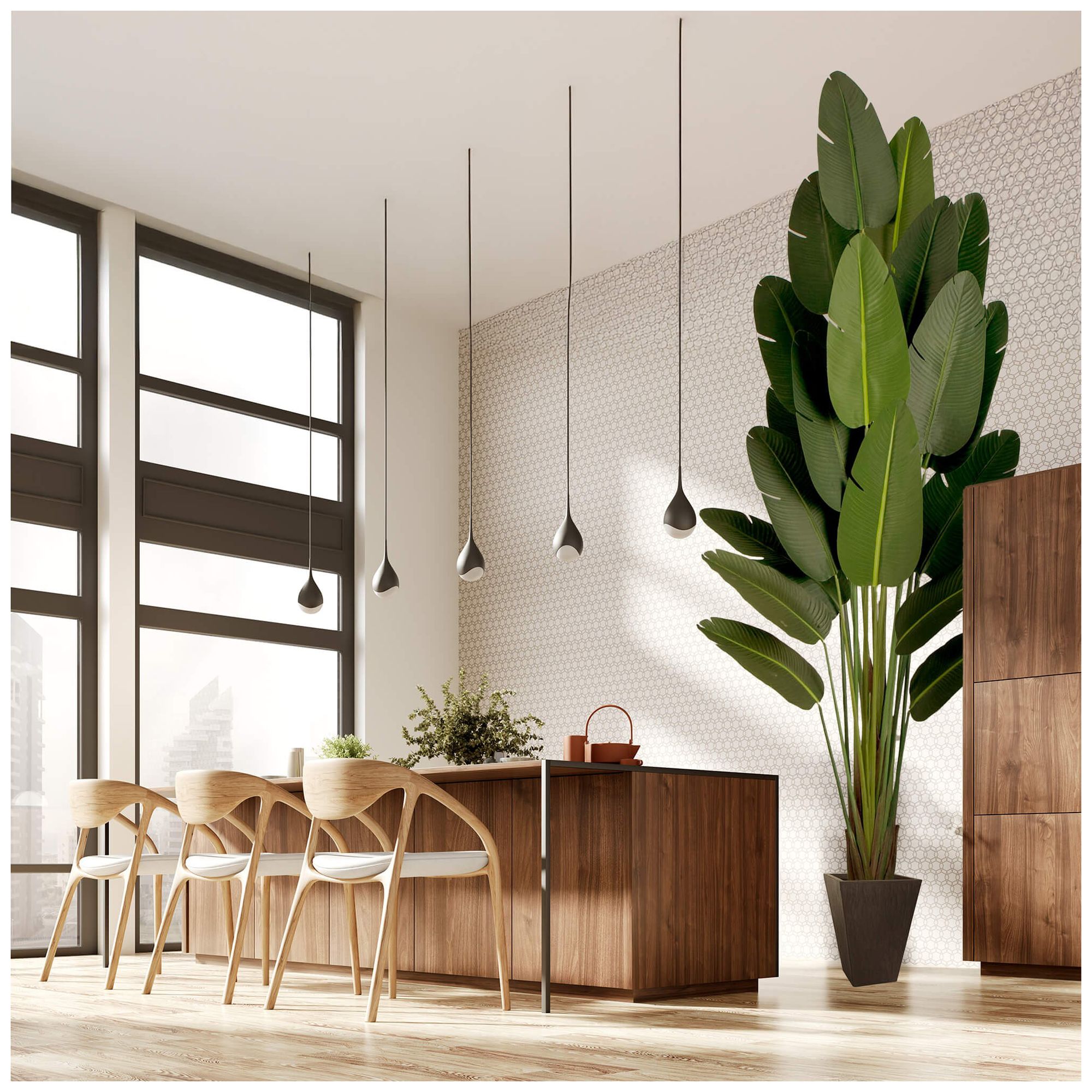 11ft. Artificial Travelers Palm Tree