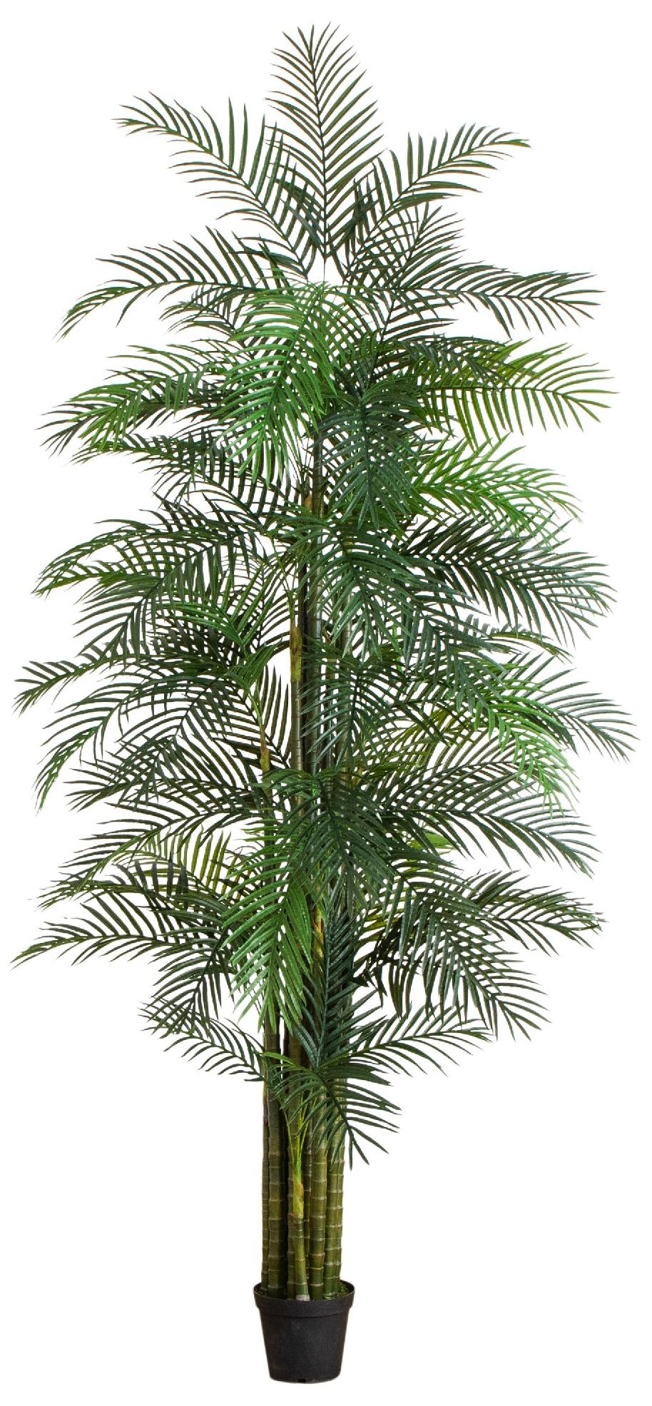 Image 2 11ft. UV Resistant Artificial Areca Palm Tree (Indoor/Outdoor)