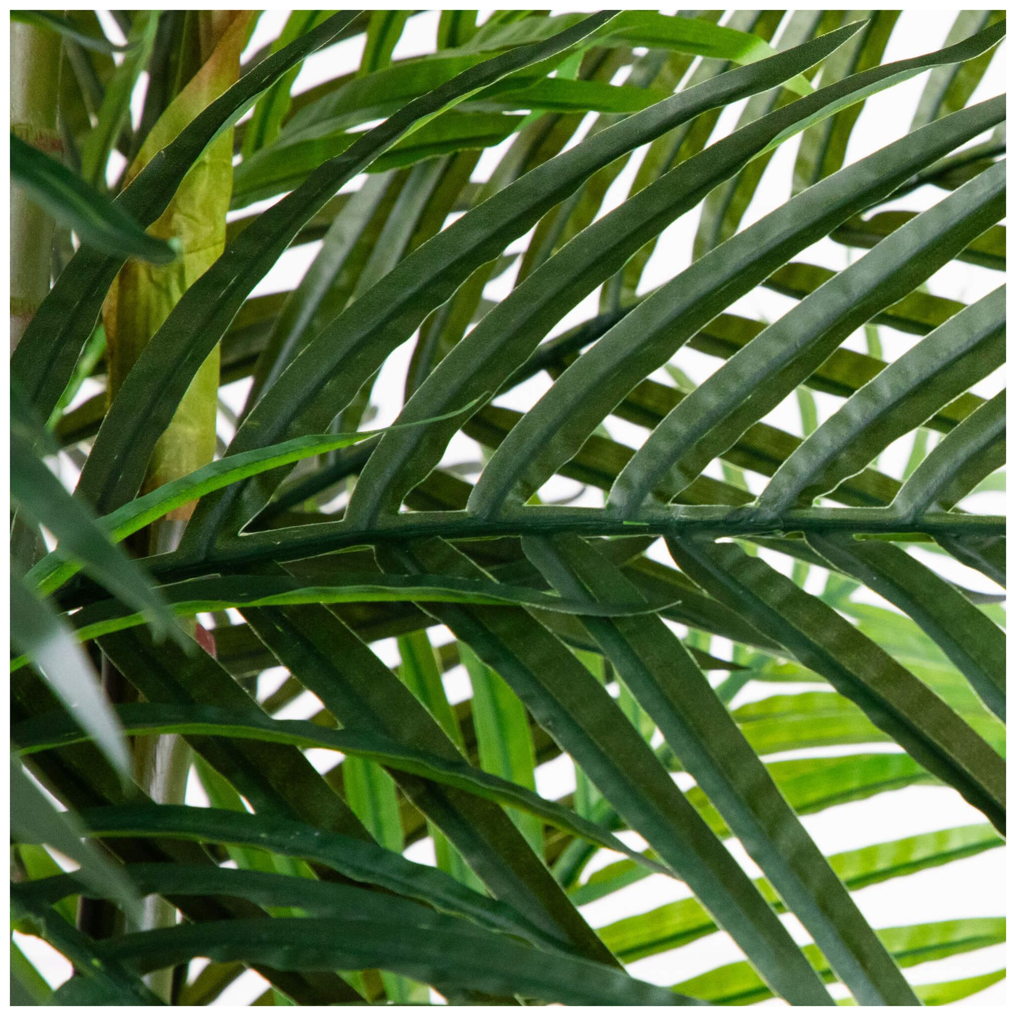 Image 4 11ft. UV Resistant Artificial Areca Palm Tree (Indoor/Outdoor) more views