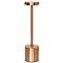 12.75" Mushroom Dimming & Rechargeable Cordless Touch Sensor Lamp,