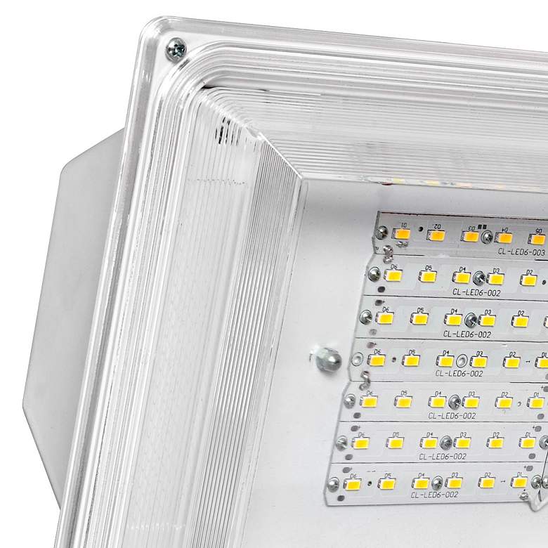 Image 3 12 1/4"H Dusk-to-Dawn White 42 Watt Outdoor LED Floodlight more views