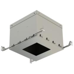 12 3/4&quot; Wide Silver IC-Rated Box for 6 3/4&quot; Square Recessed