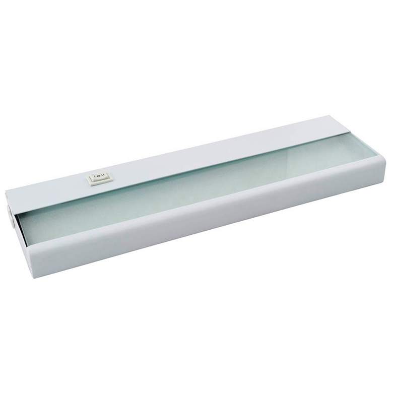Image 1 12-in Hardwired/Plug-in Under Cabinet LED Light Bar White