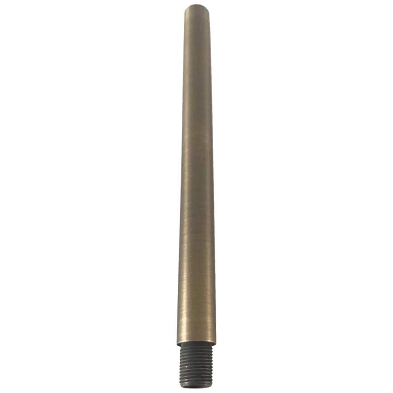 Image 1 12" High Brass Landscape Path Light Extension Rod