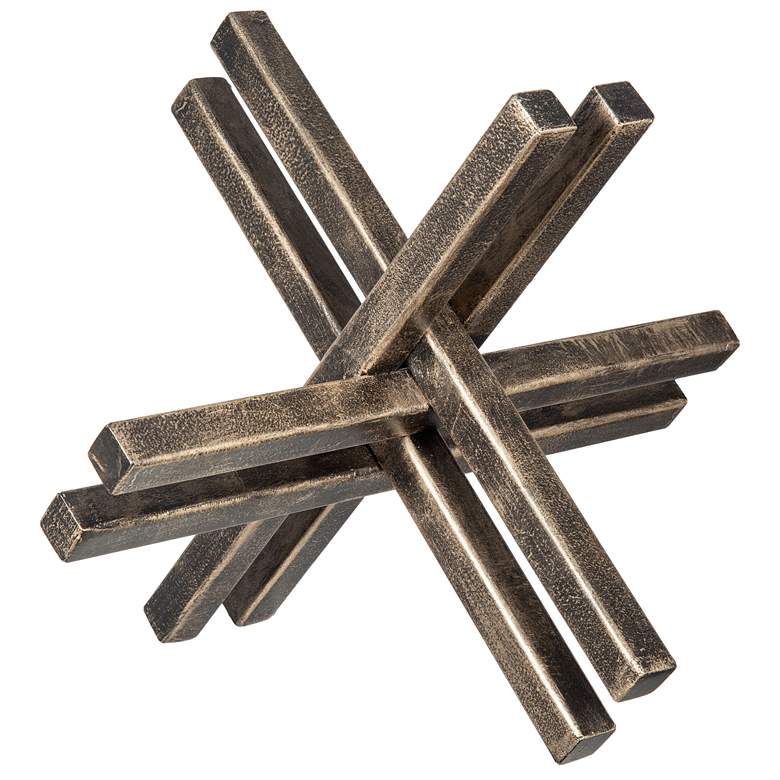 Image 1 12" Wide Gold Jack Decor