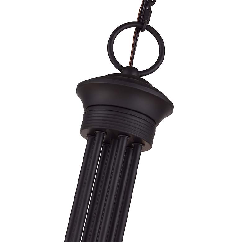 Image 7 12 Light Bronze Large 2-Tier Chandelier more views