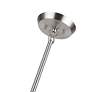 7_12 Light Brushed Nickel Large Chandelier more views
