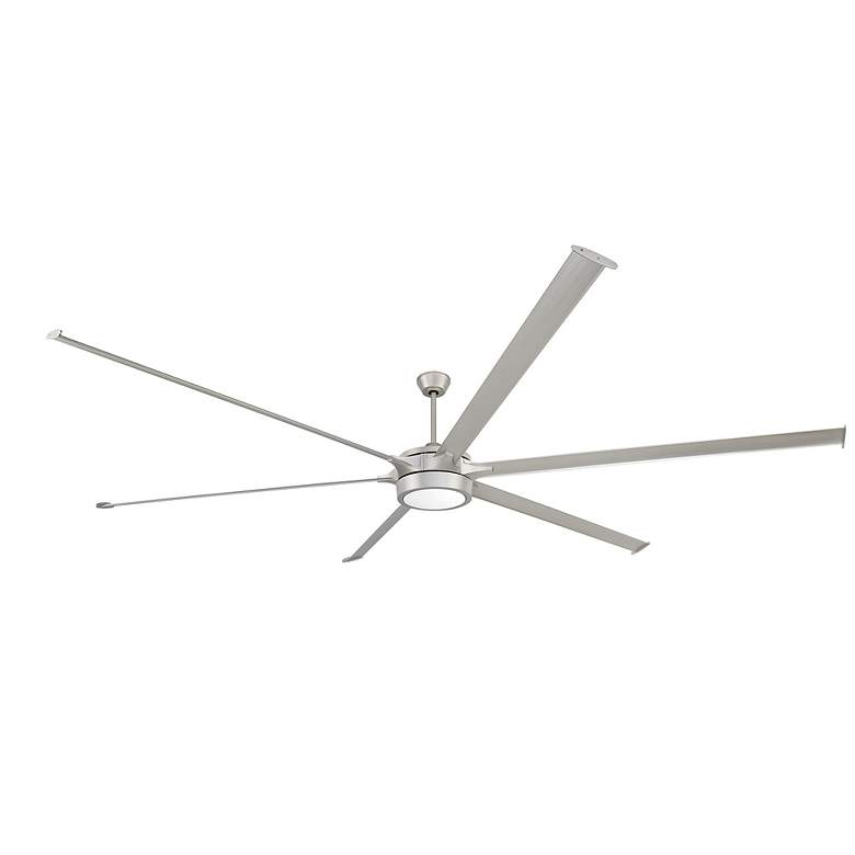 Image 3 120" Craftmade Prost Painted Nickel LED Smart Ceiling Fan more views