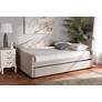 1_Baxton Studio Becker Fabric Upholstered Queen Size Daybed with Trundle in scene