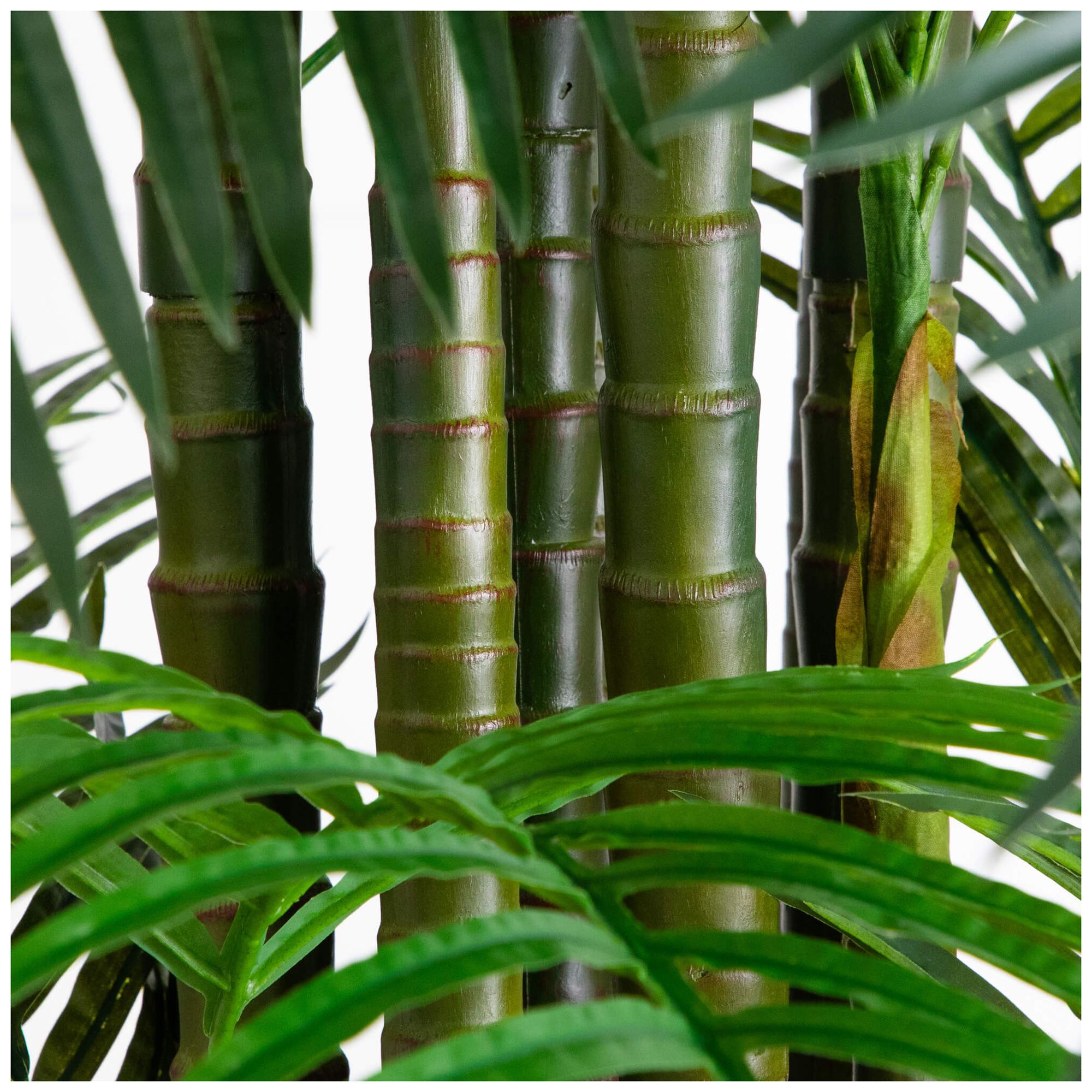Image 5 12ft. UV Resistant Artificial Areca Palm Tree (Indoor/Outdoor) more views