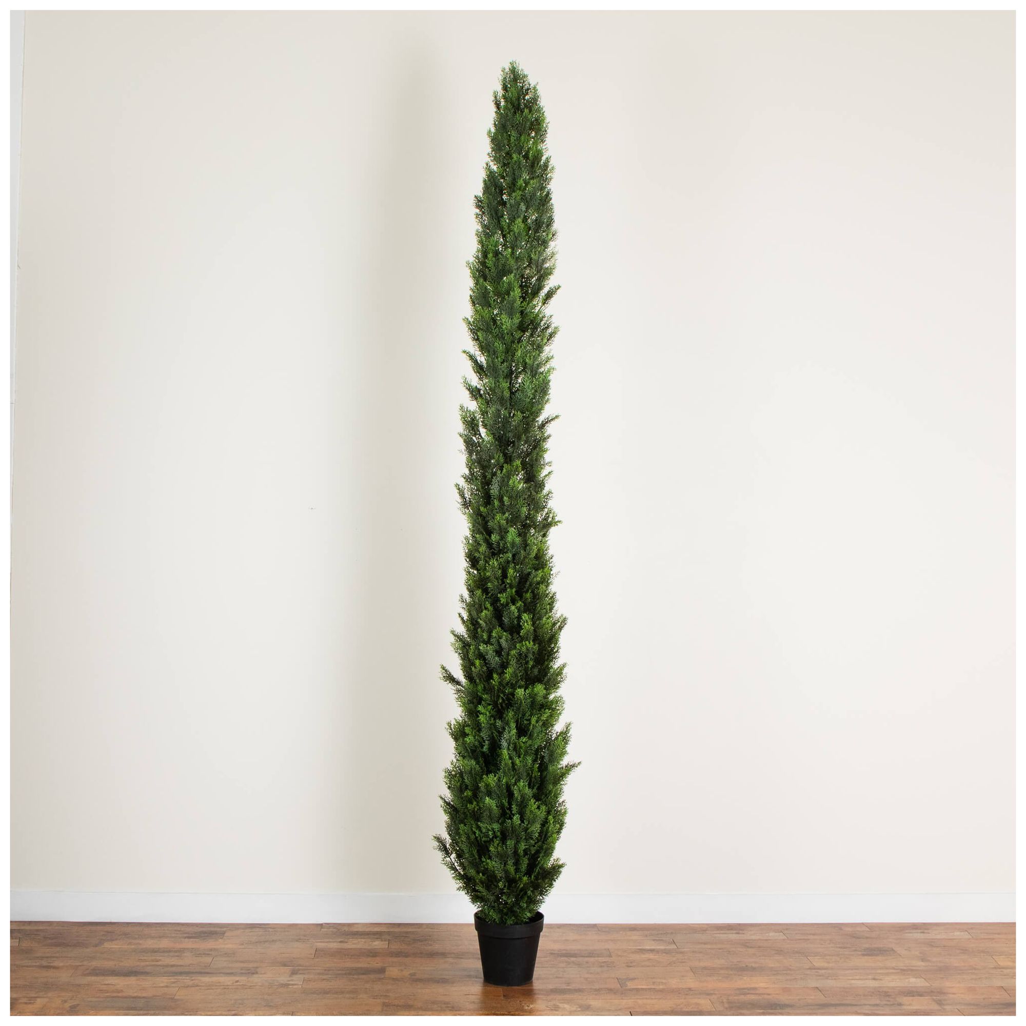 Image 4 12ft. UV Resistant Artificial Cedar Pine Tree (Indoor/Outdoor) more views