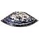 13 1/2" Wide Blue and White Porcelain Tureen