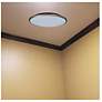 2_13-in Nickel LED Flush Mount Light more views