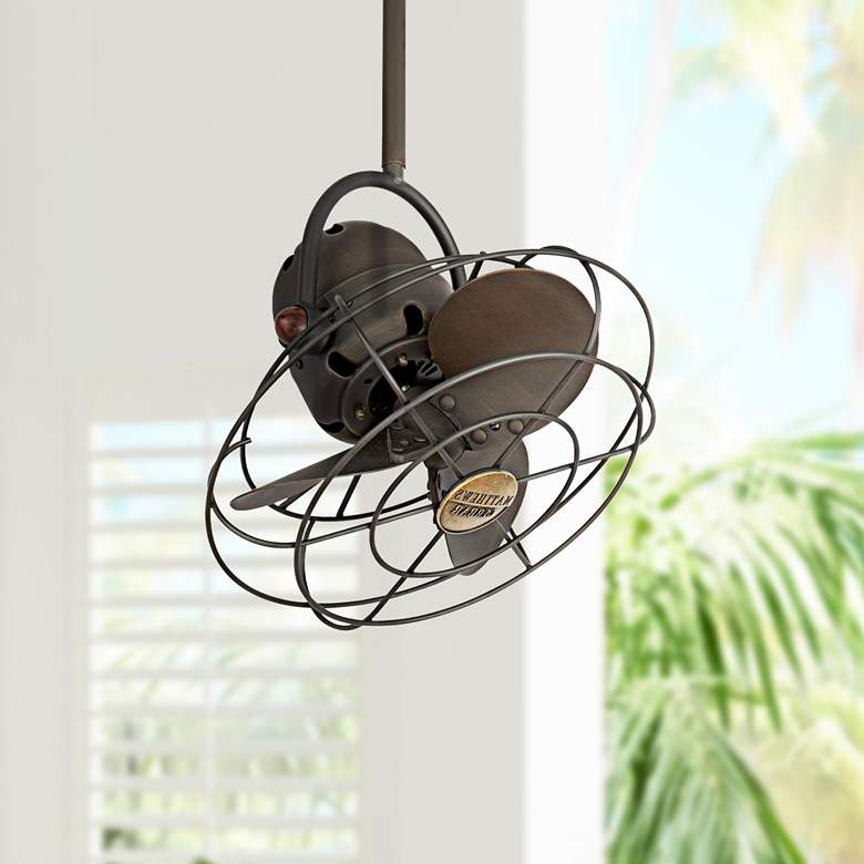 Image 1 13" Matthews Bianca Direcional Bronze Ceiling Fan