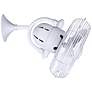 1_13" Matthews Kaye Gloss White Oscillating Wall Mounted Fan