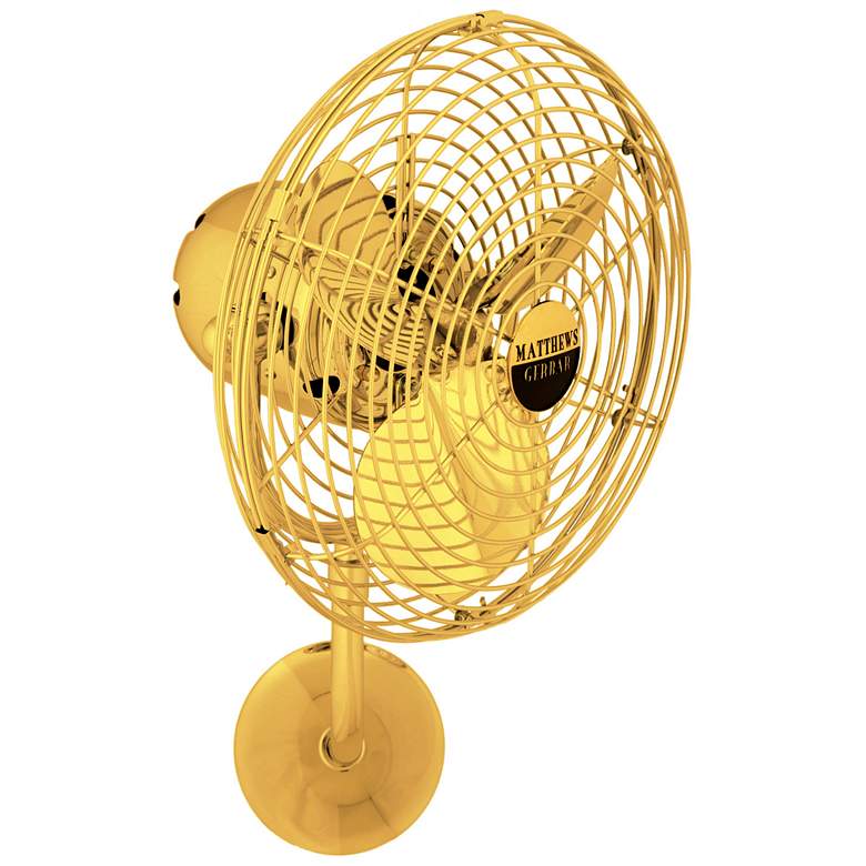 Image 1 13" Michelle Parede-Ouro Metal Wall Fan