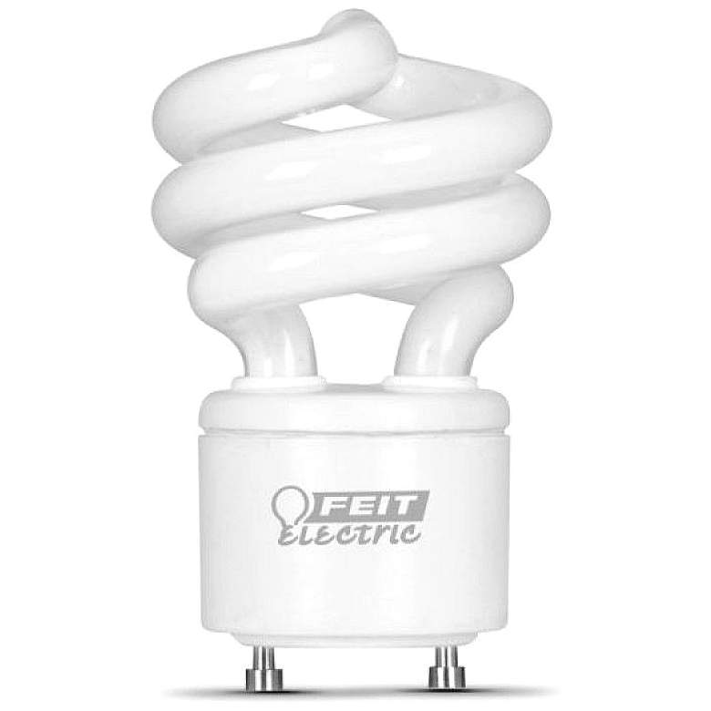 Image 1 13 Watt GU24 Base CFL Light Bulb by Feit