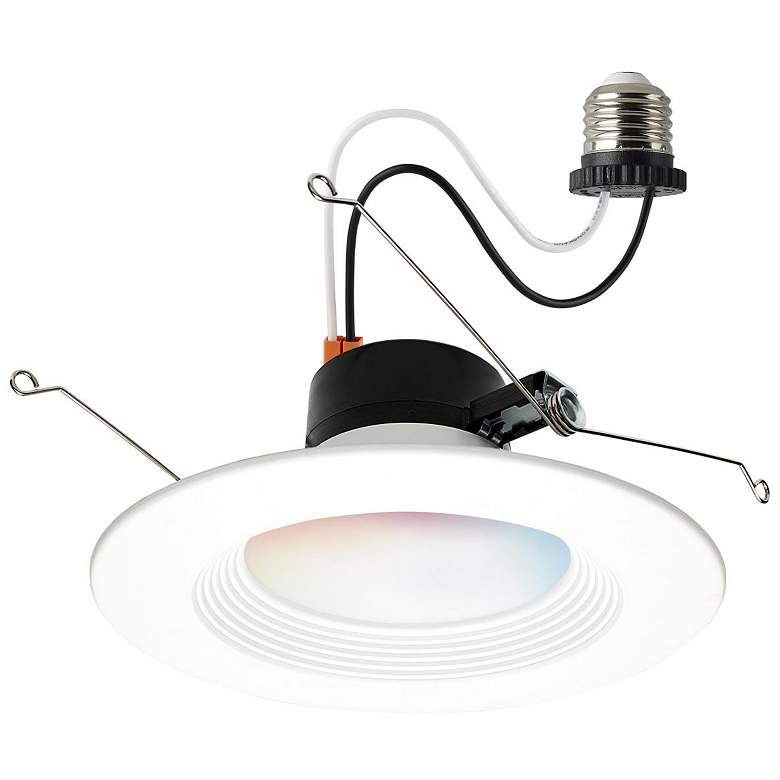 Image 1 13 Watt; LED Retrofit Downlight; 5-6 Inch Round; RGB & Tunable White