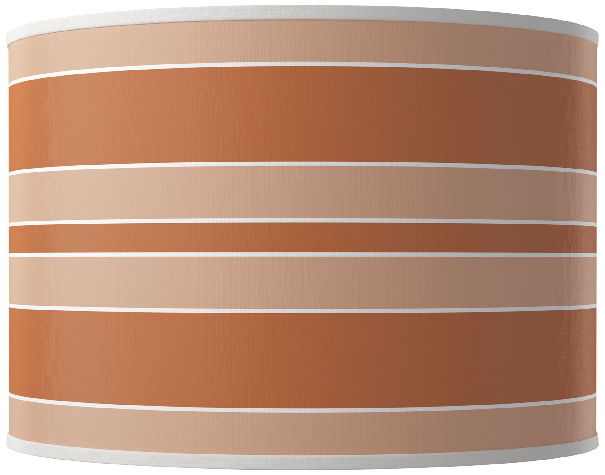 Baked Clay Bold Stripe Ovo Table Lamp