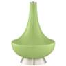 Color Plus Gillan 28&quot; Modern Lime Rickey Green Glass Table Lamp