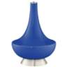 Dazzling Blue Gillan Glass Table Lamp