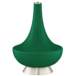 Color Plus Gillan 28&quot; Modern Glass Greens Table Lamp