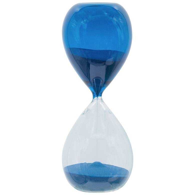 Image 1 14.2 inch Blue Hourglass