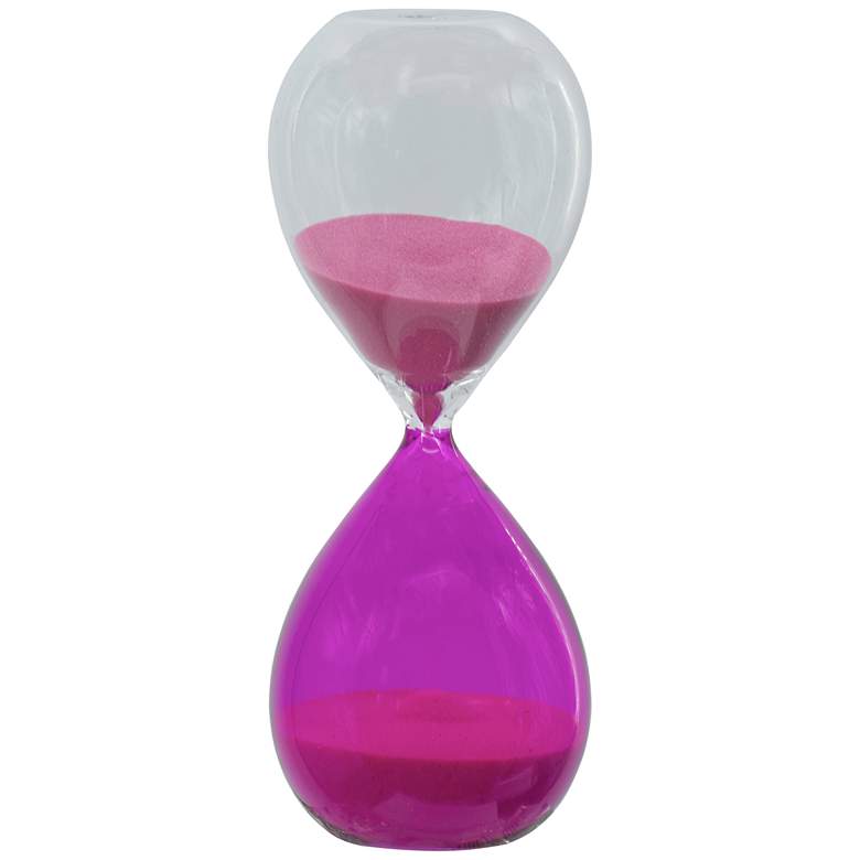Image 1 14.2 inch Rose Hourglass