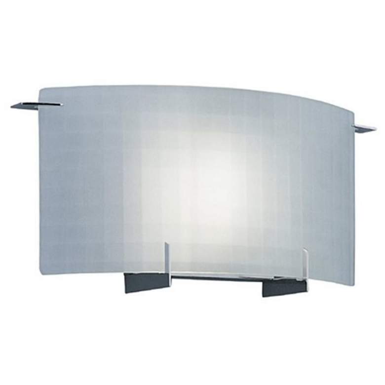 Image 1 14.25-in W 1-Light Chrome Pocket Wall Sconce