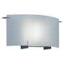 14.25-in W 1-Light Chrome Pocket Wall Sconce