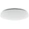 14" Acrylic Round LED Flush Mount Light Fixture White Finish