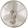 Thumbnail2 of 14" Craftmade Bellows IV Nickel Oscillating Wall Fan