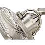 4_14" Craftmade Bellows IV Nickel Oscillating Wall Fan more views