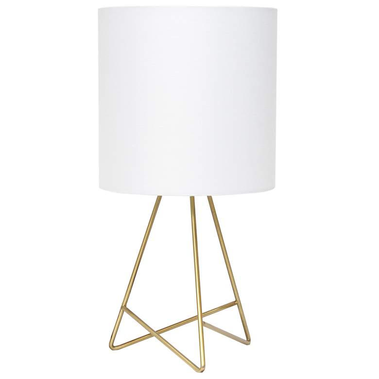 Image 1 14" Down to the Wire Table Lamp With LED Bulb Included