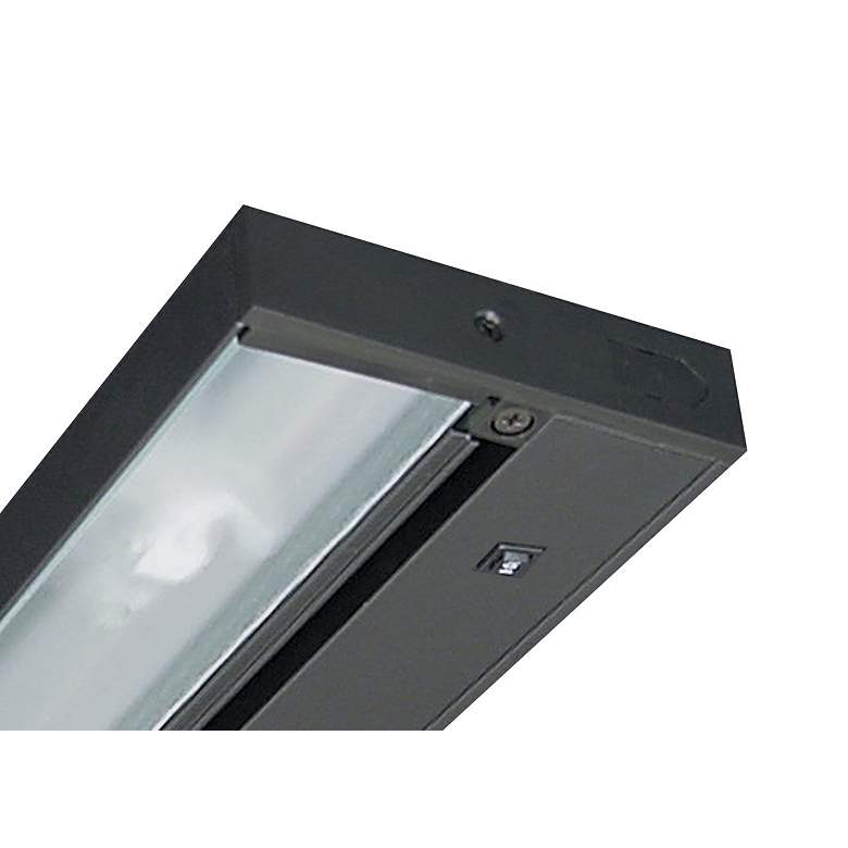 Image 1 14" Juno Pro-LED Black Hardwired Undercabinet Light